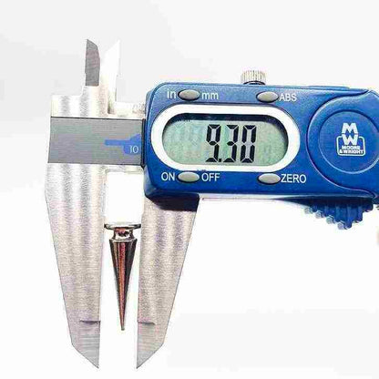 Silver Screw Spike (28mm) image 1