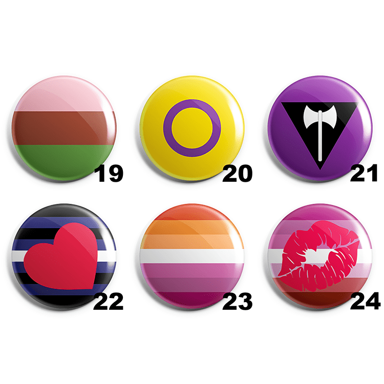 Queer Pride Flags Pin Badges image 4