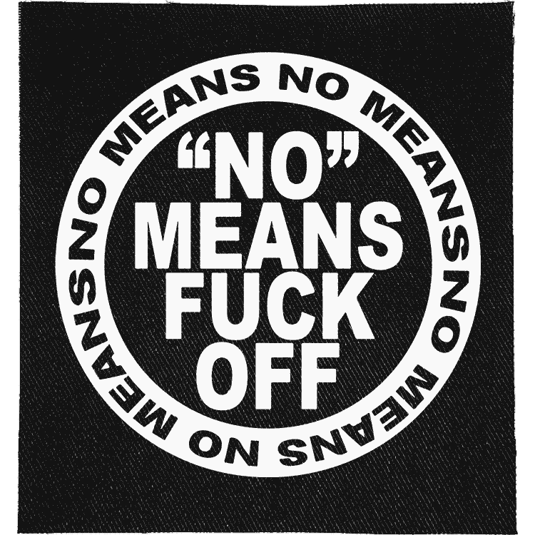 No Means No Patch image 0