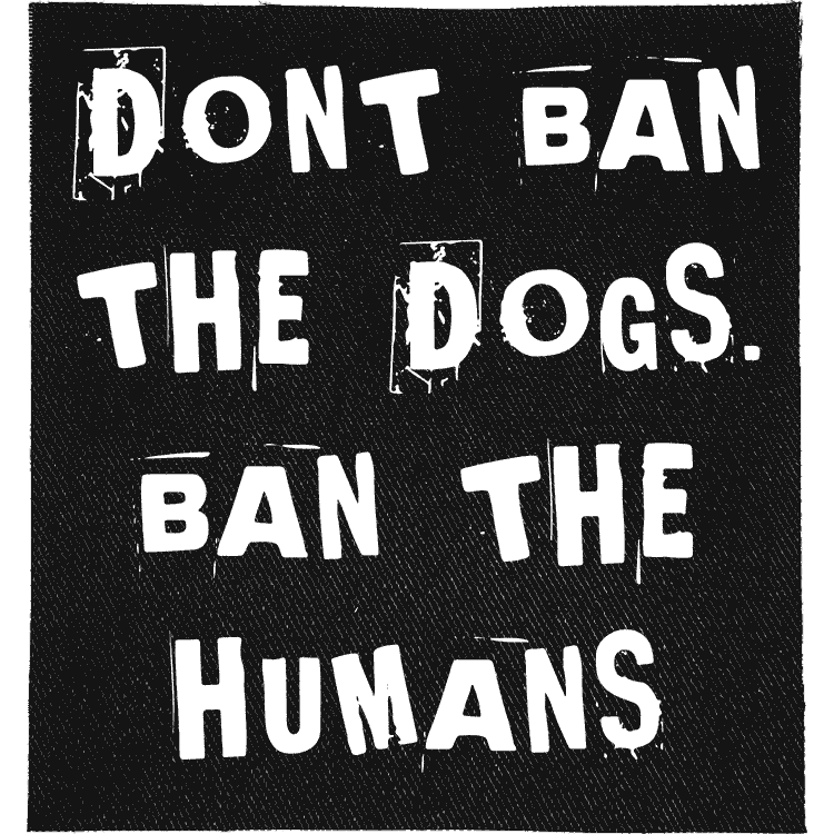 Don't Ban the Dogs Patch image 0