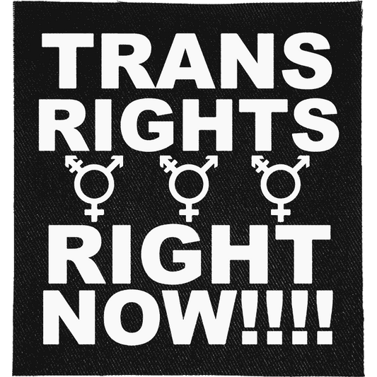 Trans Rights, Right Now Patch image 0