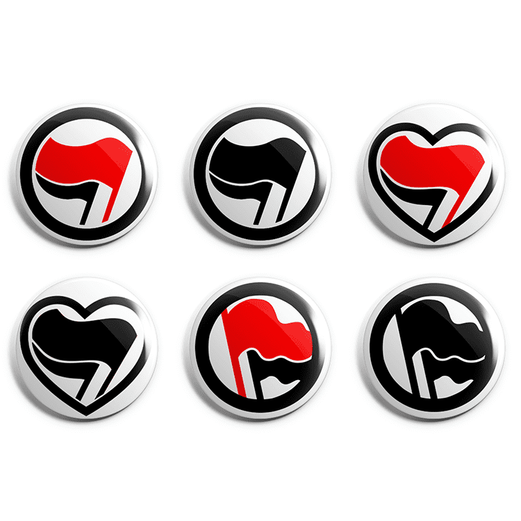 Antifa Classic Pin Badge Pack image 0