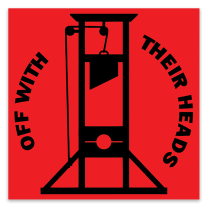 Off With Their Heads Stickers image 0
