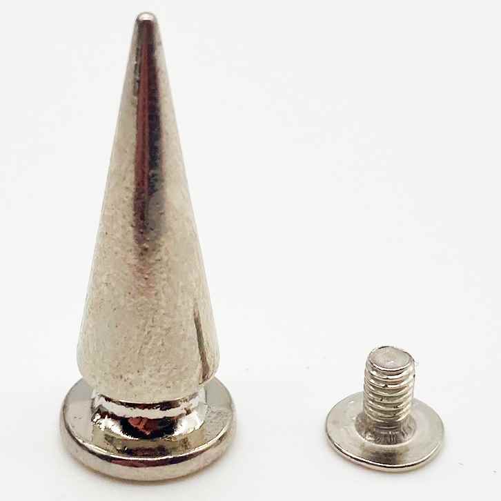Silver Screw Spike (25mm) image 0