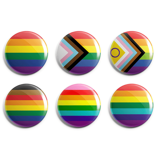 Rainbow Flags Pin Badge Pack image 0
