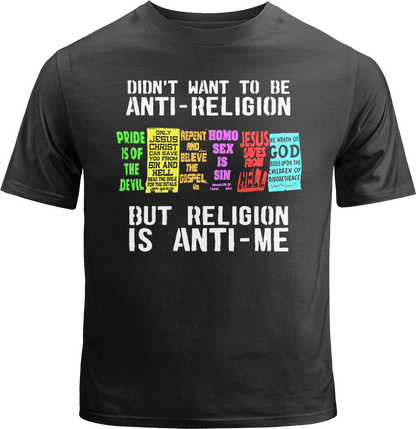 Religion is Anti-Me Shirt image 0