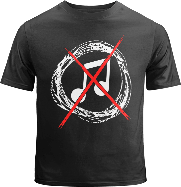 Noise Not Music Shirt image 0