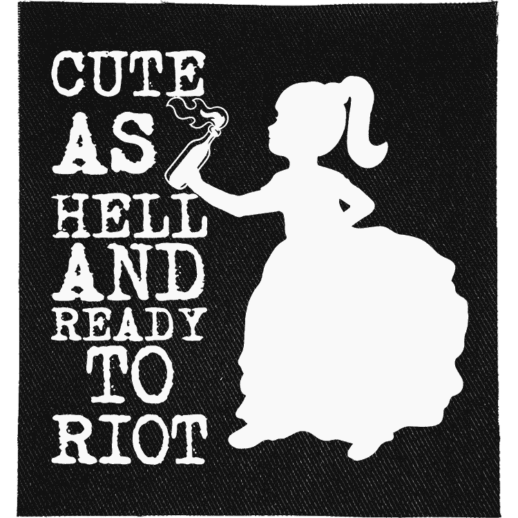 Cute as Hell Patch image 0