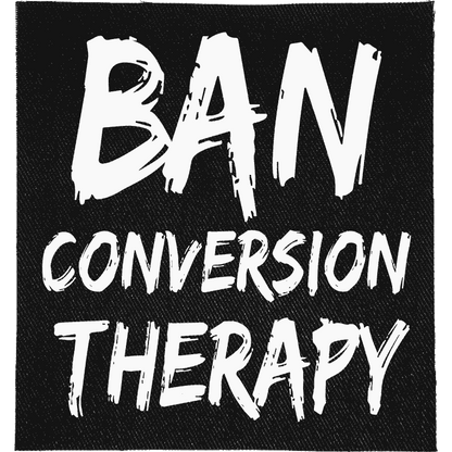 Ban Conversion Therapy Patch image 0