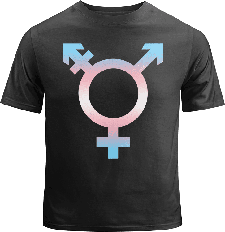 Trans Symbol Flag Shirt image 0