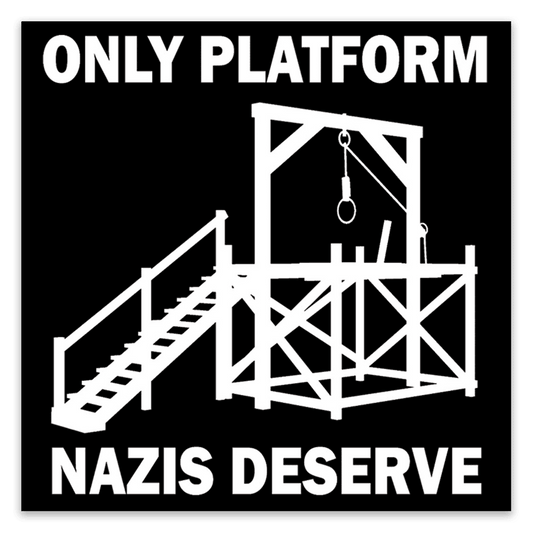 Only Platform Nazis Deserve Stickers image 0
