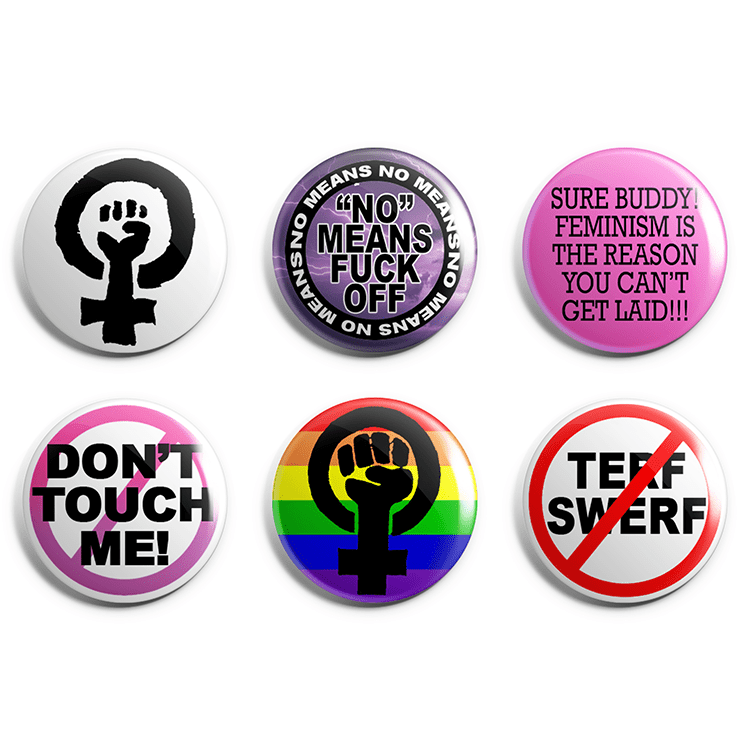 Feminist Pin Badge Pack image 0