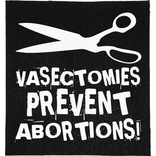 Vasectomies Prevent Abortions Patch image 0