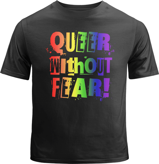 Queer Without Fear Shirt image 0