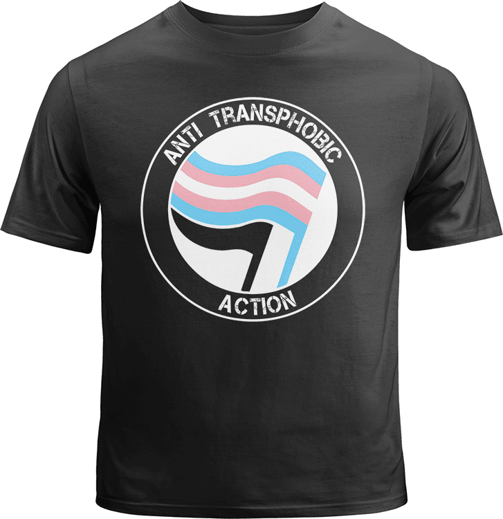 Anti Transphobic Action Shirt image 0