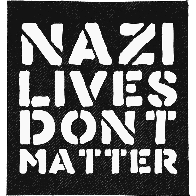 Nazi Lives Don't Matter Patch image 0