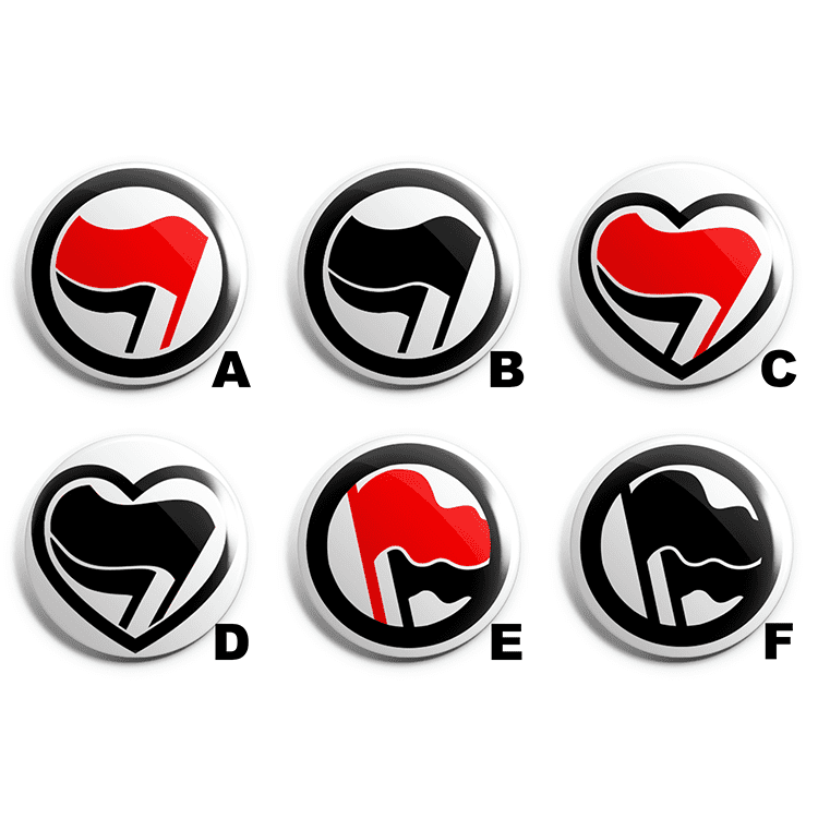 Antifa Classic Pin Badge Pack image 1