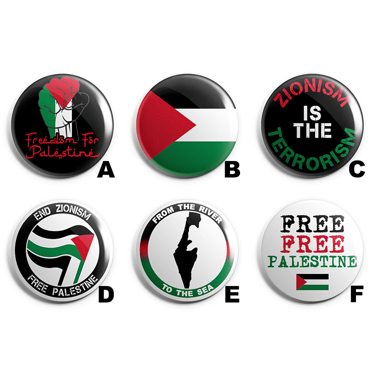 Free Palestine Pin Badge Pack image 1