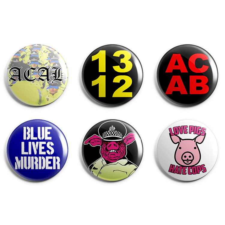 ACAB Pin Badge Pack image 0