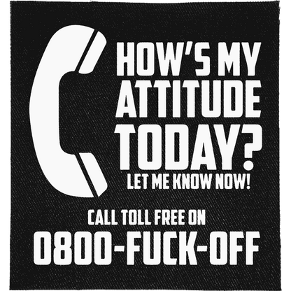 How's my Attitude? Patch image 0