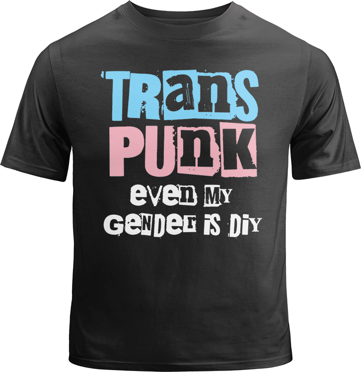 Trans Punk DIY Gender Shirt image 0