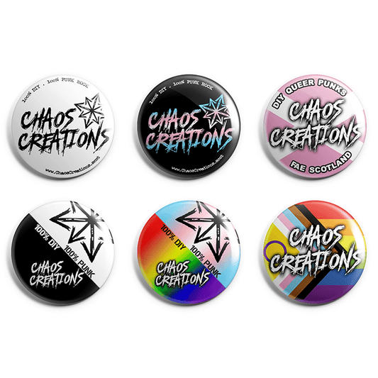 Chaos Creations Pin Badge Pack image 0