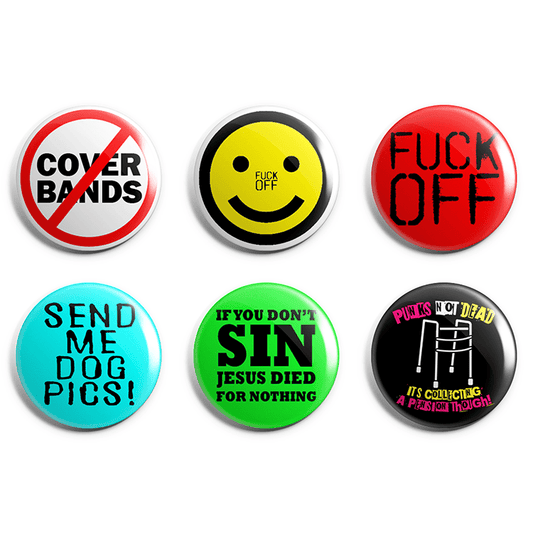 Funny Pin Badge Pack image 0