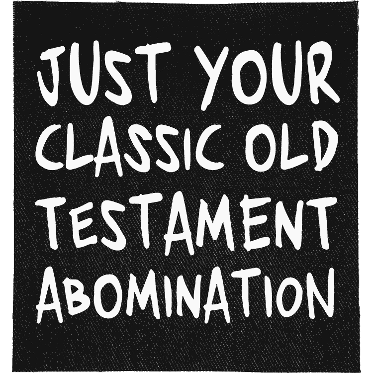 Old Testament Abomination Patch image 0