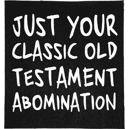 Old Testament Abomination Patch image 0