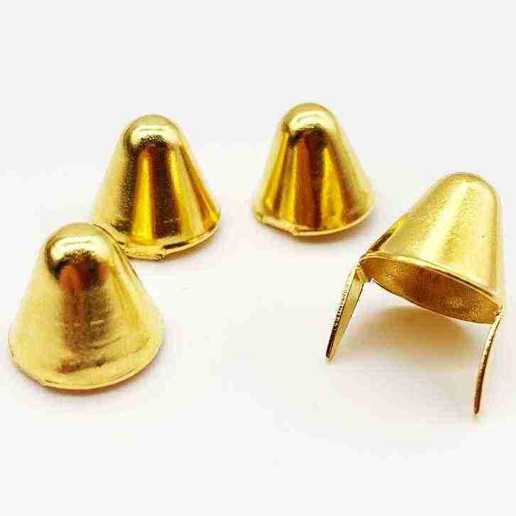 Gold UK77 Cone Studs image 0