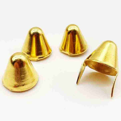 Gold UK77 Cone Studs image 0