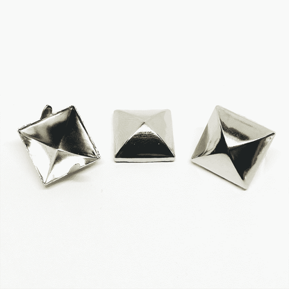Silver Pyramid Studs image 0