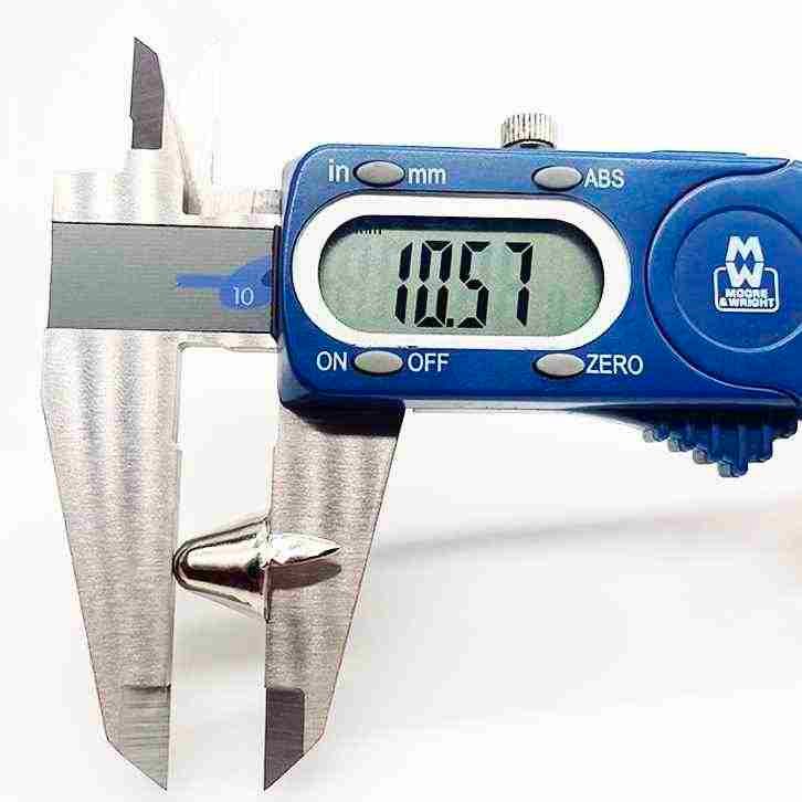 Silver UK77 Cone Studs image 1