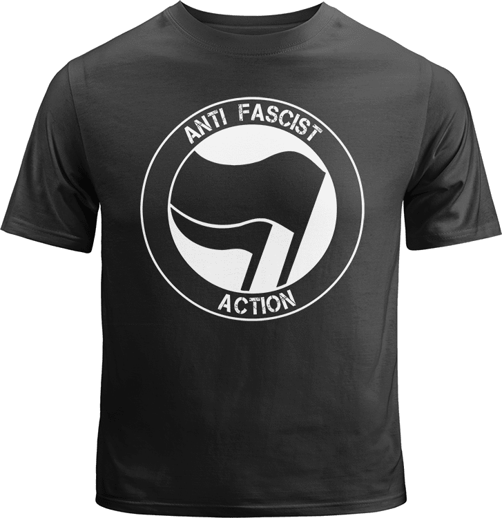 Anti Fascist Action Anarchist Shirt image 0