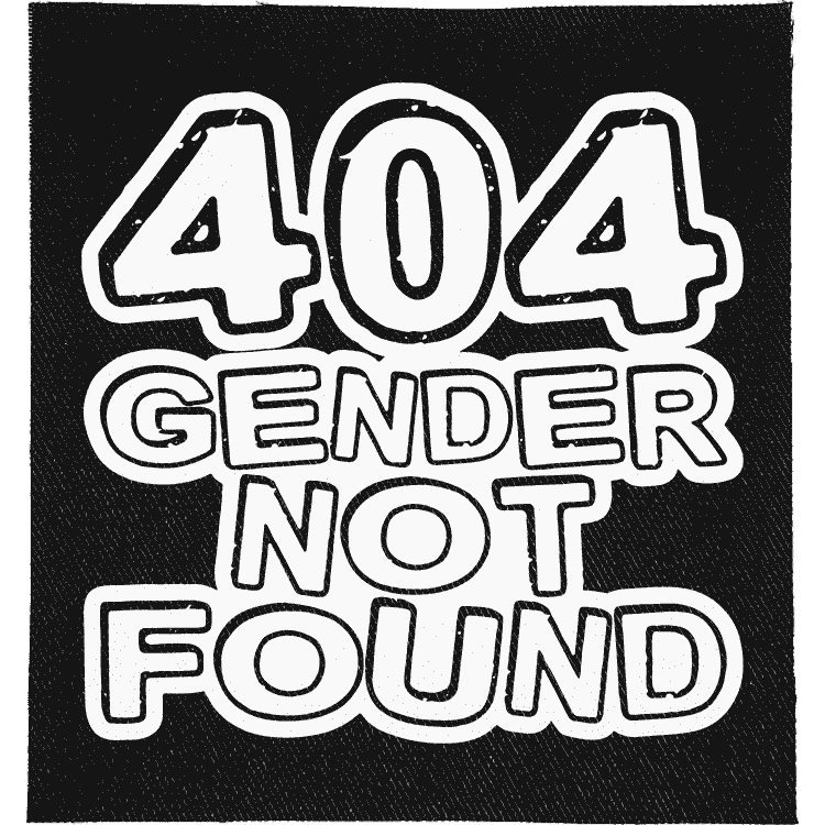 404 Gender Not Found Patch image 0