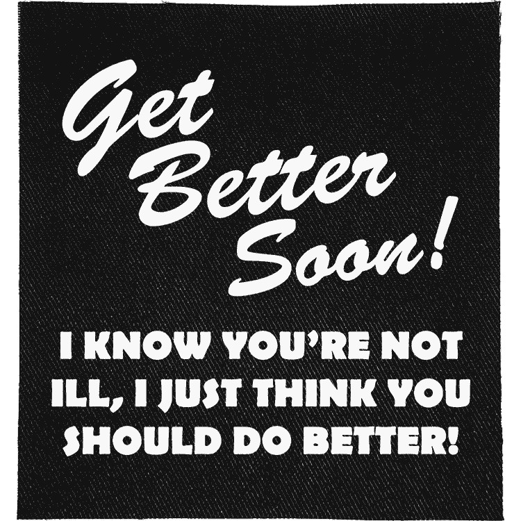 Get Better Soon Patch image 0
