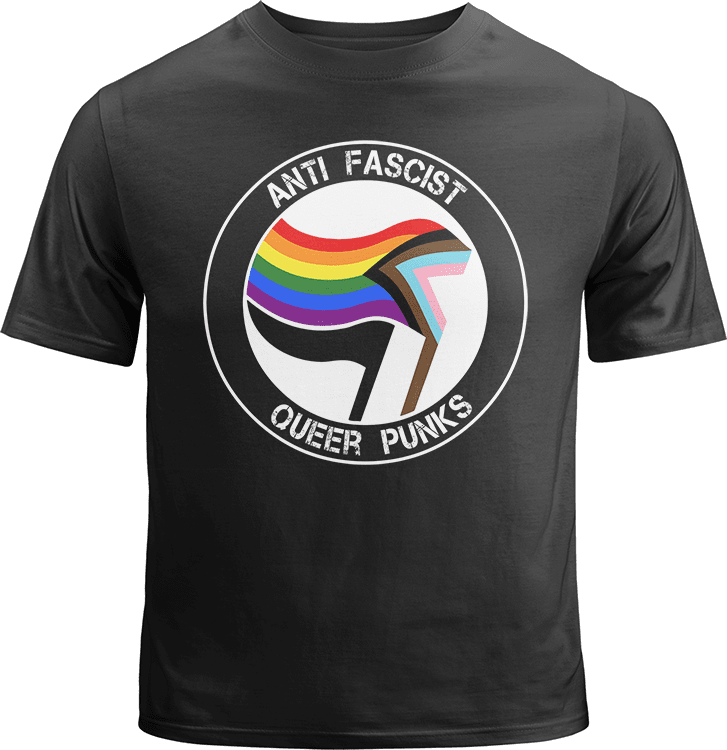 Anti Fascist Queer Punks Shirt image 0