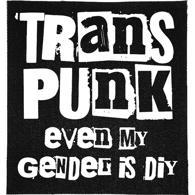 Trans Punk Gender is DIY Patch image 0