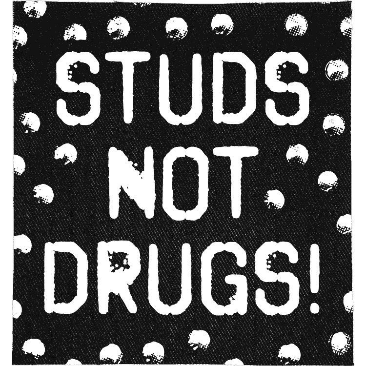 Studs Not Drugs Patch image 0