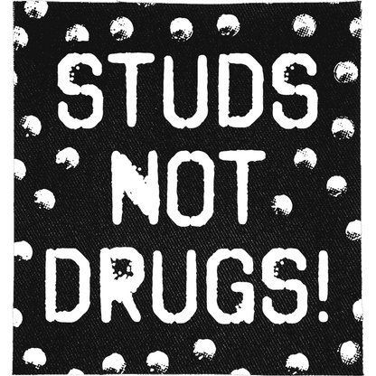 Studs Not Drugs Patch image 0