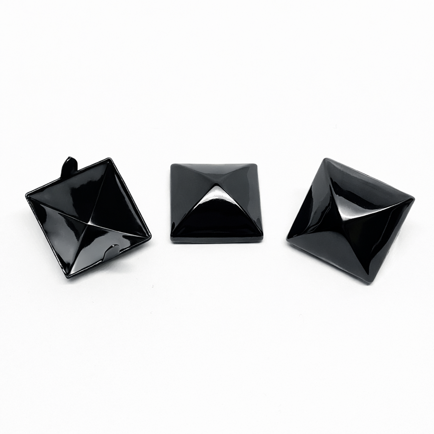 Black Pyramid Studs