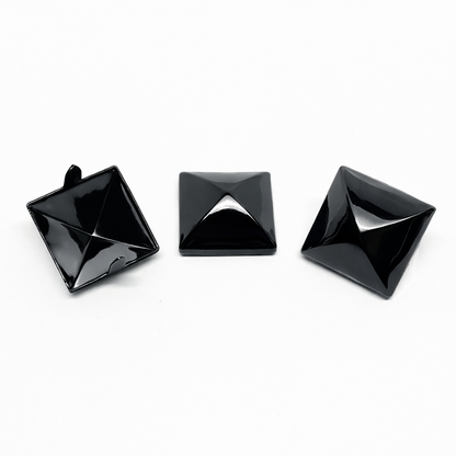 Black Pyramid Studs