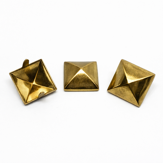 Brass Pyramid Studs