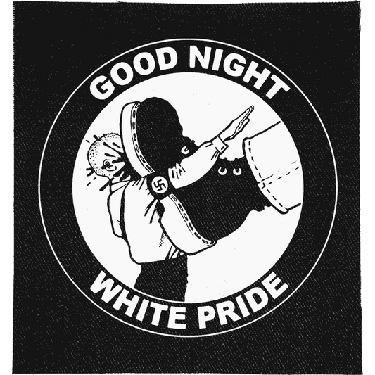 Goodnight White Pride Patch image 0
