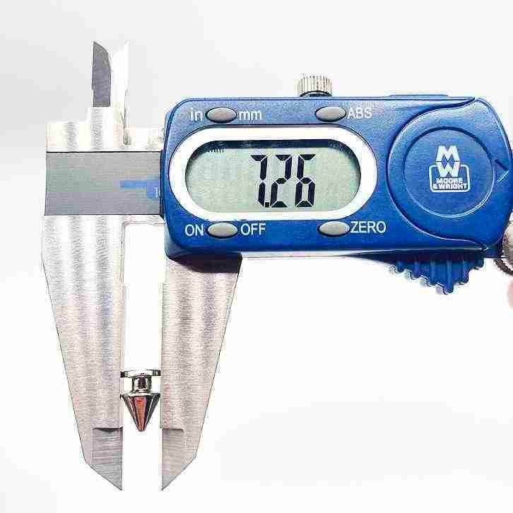 Silver Screw Spike (12mm) image 1