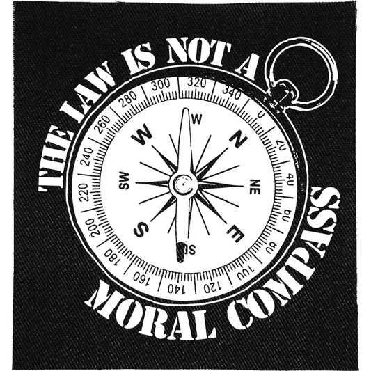 Law is not a Moral Compass Patch image 0