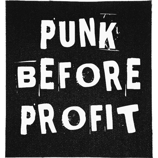 Punk Before Profit Patch image 0