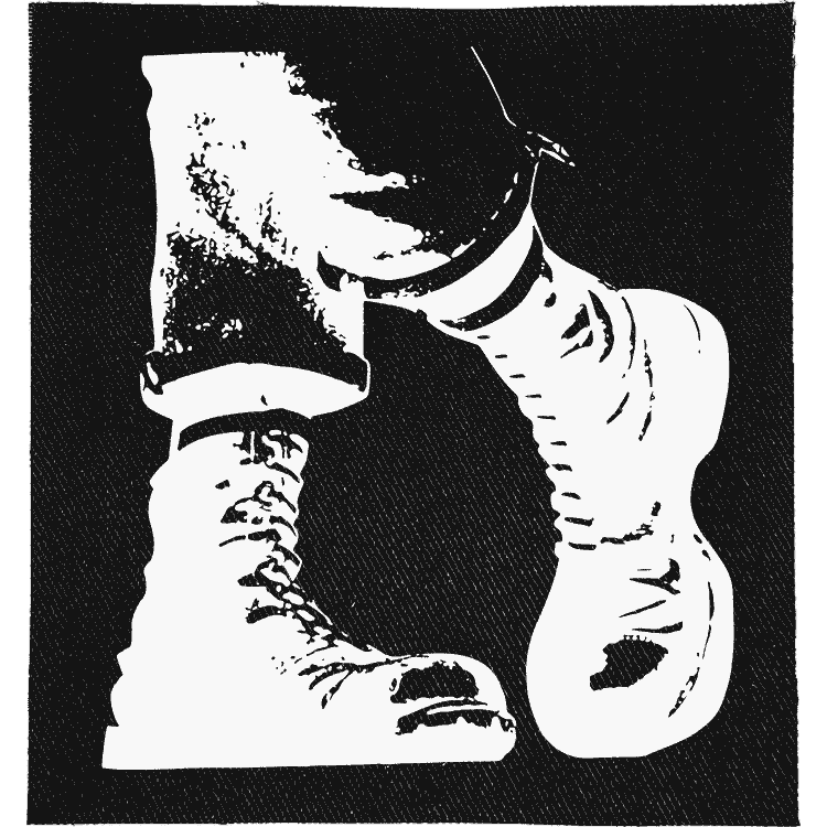 Crossed Boots Patch image 0