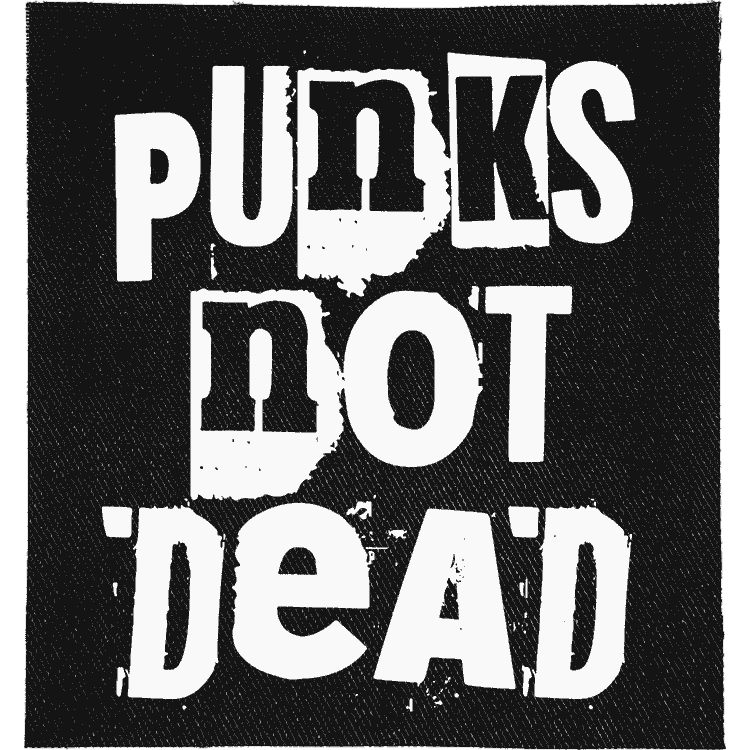 Punks Not Dead Patch image 0