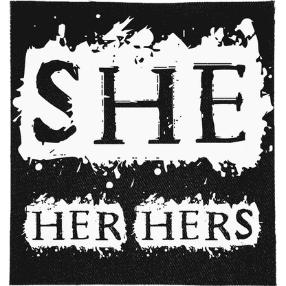 She Pronoun Patch image 0